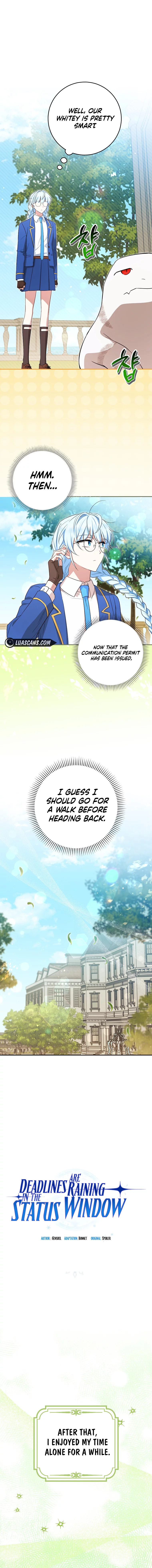 Deadlines are Raining in the Status Window chapter 29 page 3