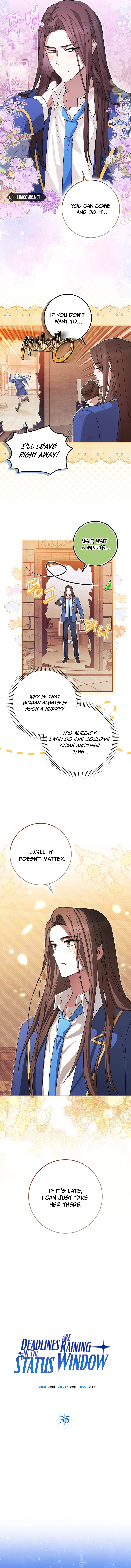 Deadlines are Raining in the Status Window chapter 35 page 7