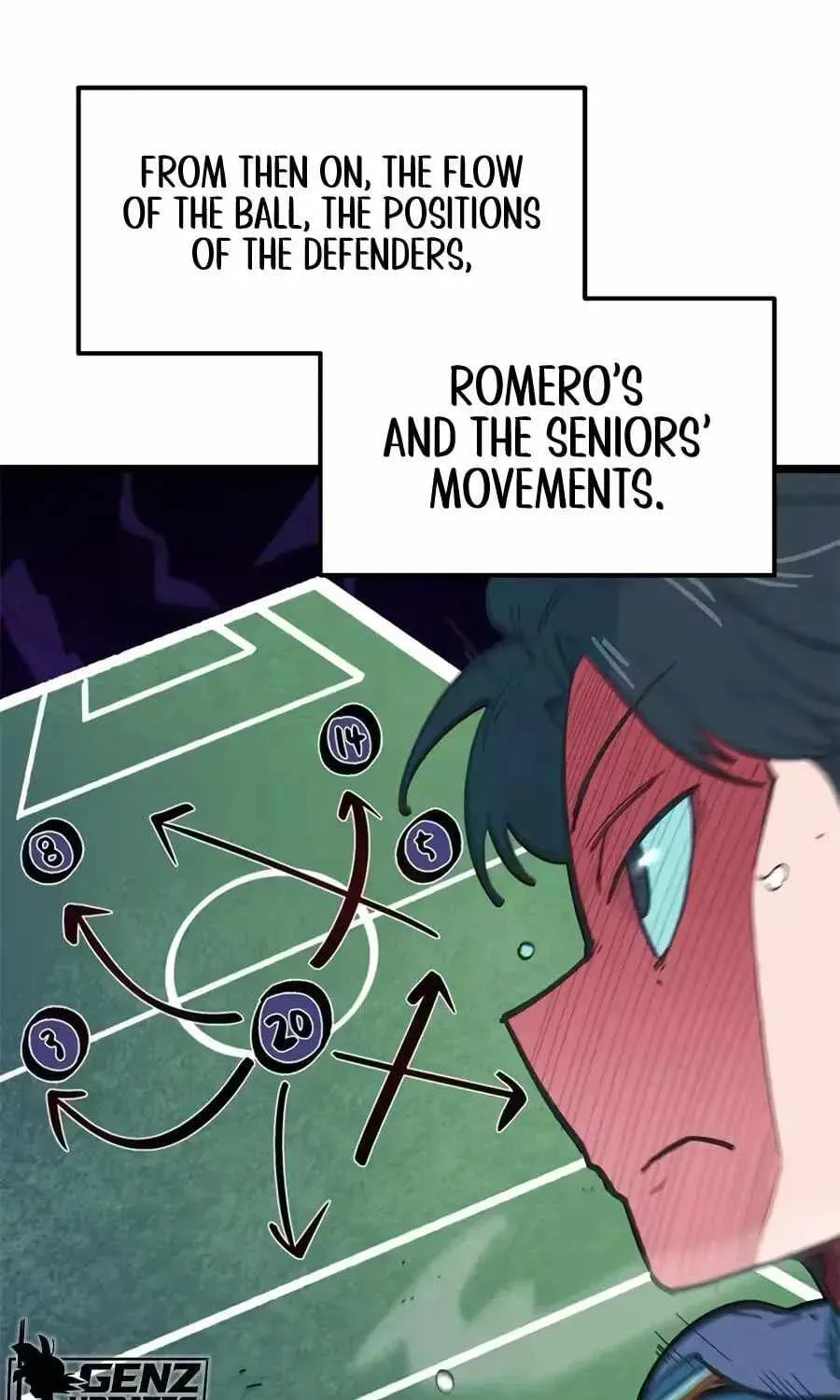 I’m Being Misunderstood as a Soccer Genius chapter 73 page 47