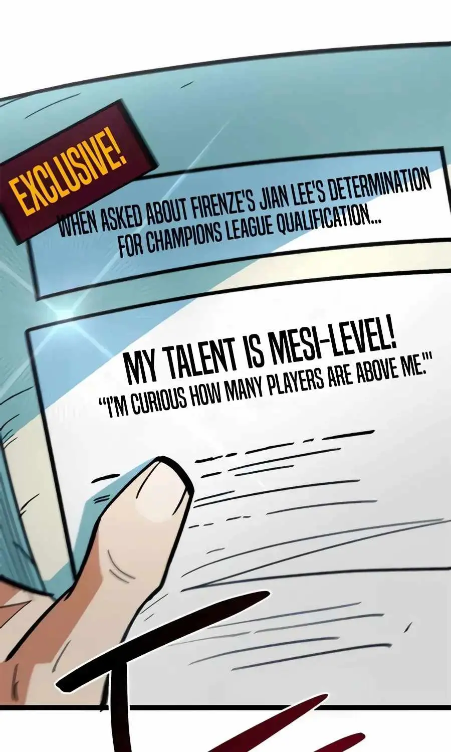 I’m Being Misunderstood as a Soccer Genius chapter 80 page 209