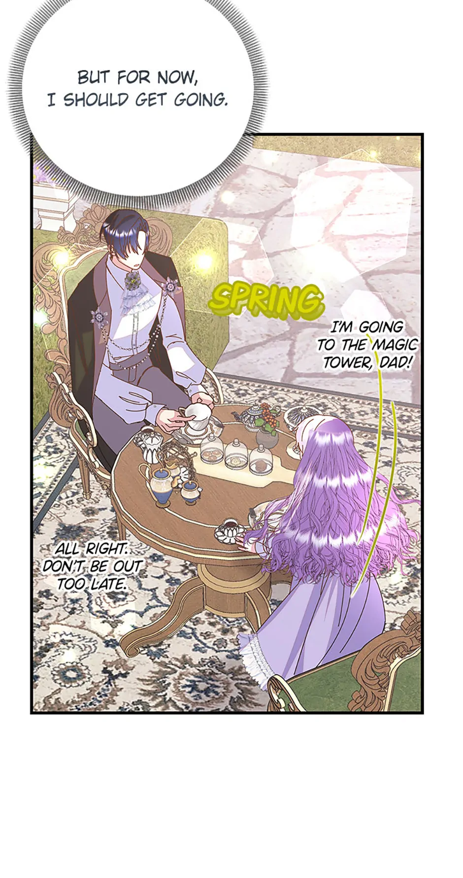 I’m the Main Character’s Child chapter 71 page 35