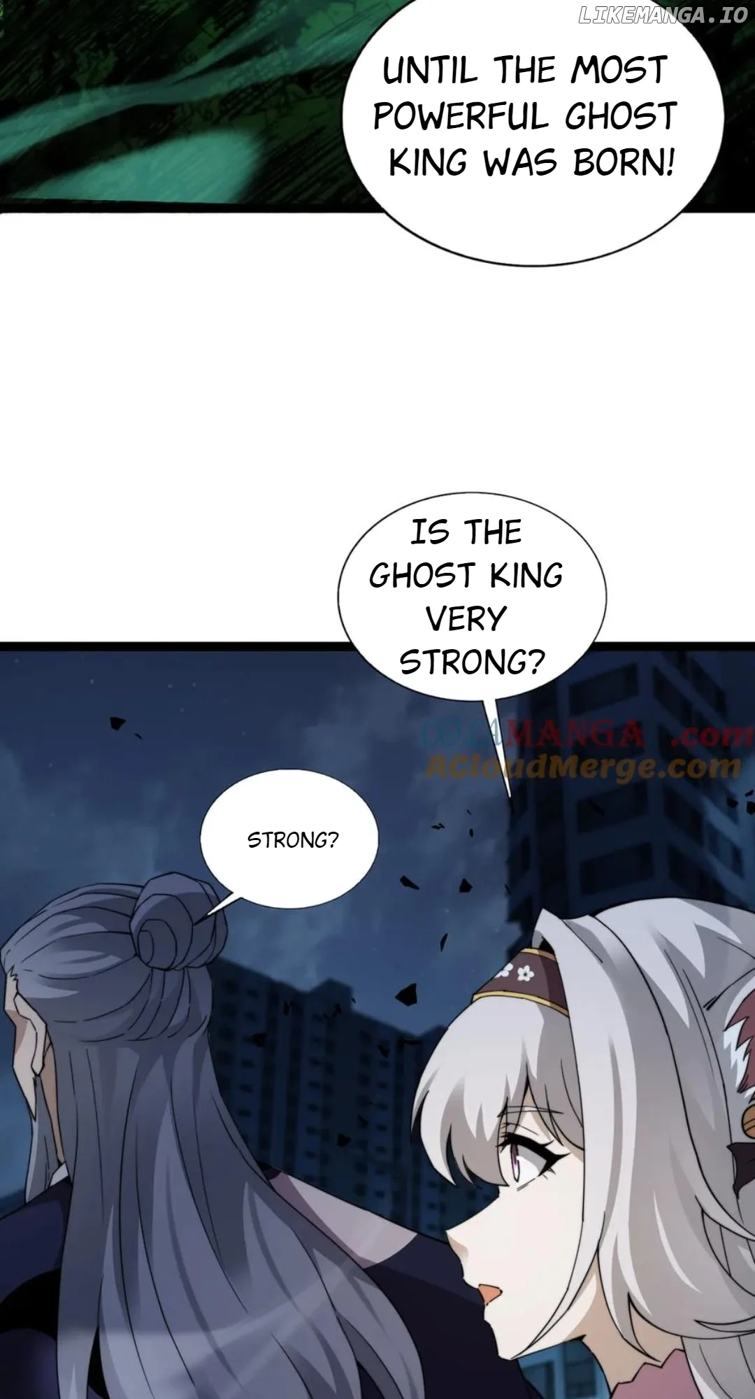 Maxed Strength Necromancer chapter 102 page 53