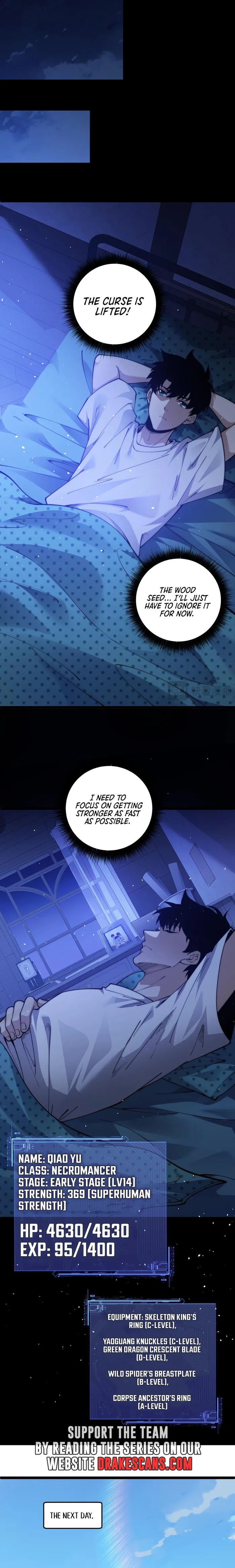 Maxed Strength Necromancer chapter 36 page 8
