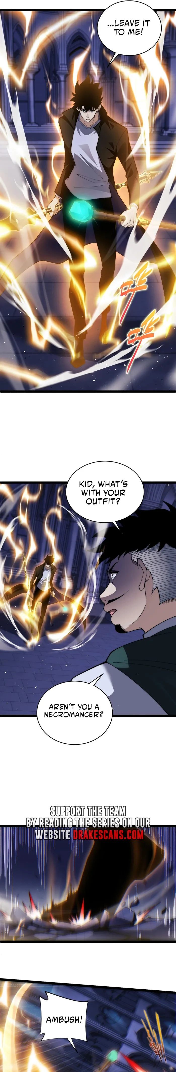 Maxed Strength Necromancer chapter 52 page 9