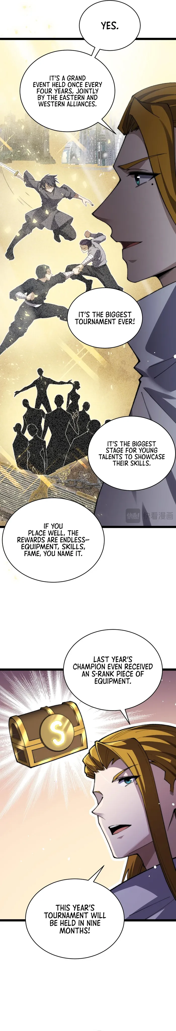 Maxed Strength Necromancer chapter 55 page 5