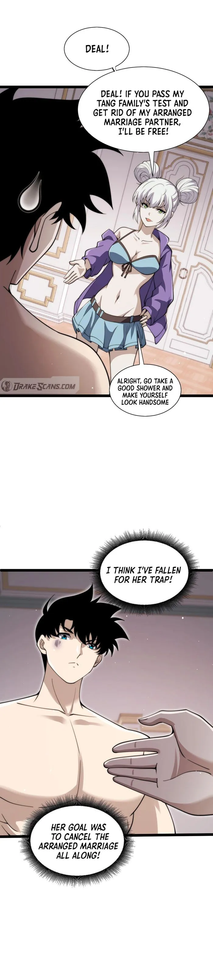 Maxed Strength Necromancer chapter 65 page 1