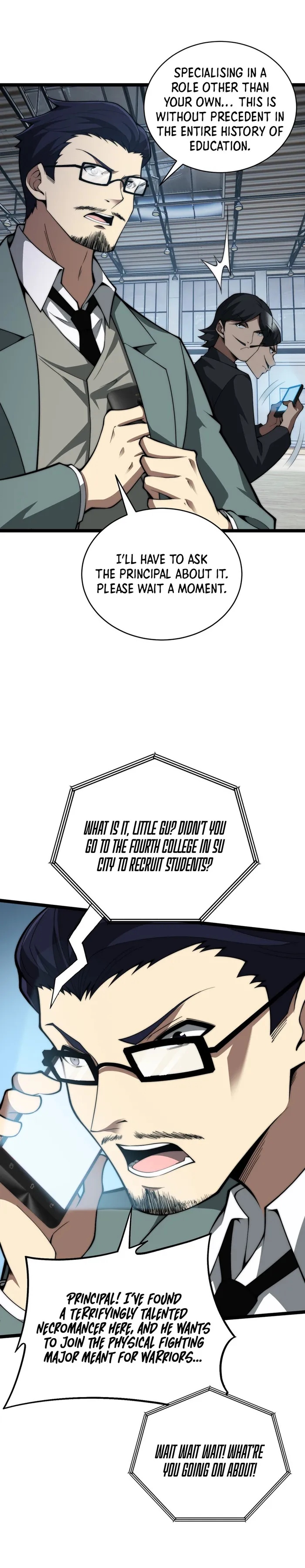 Maxed Strength Necromancer chapter 7 page 18