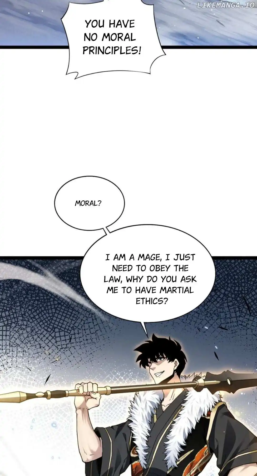 Maxed Strength Necromancer chapter 89 page 8
