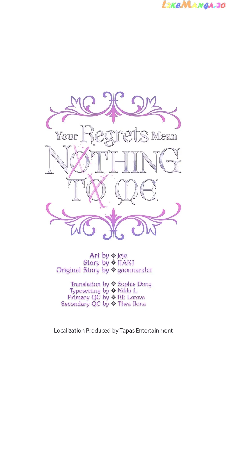 I Won’t Accept Your Regrets chapter 96 page 7