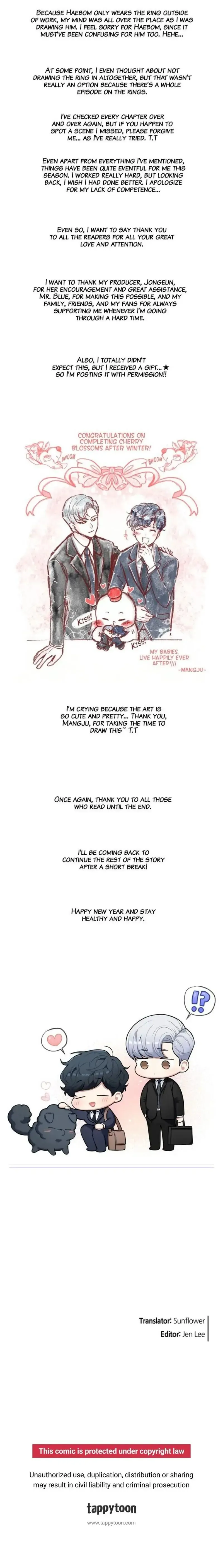 Cherry Blossoms After Winter chapter 175 page 3