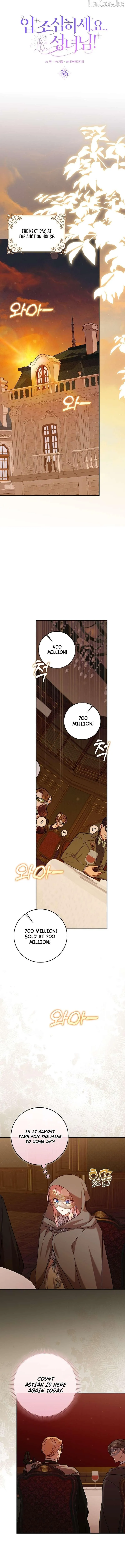 Hush Now, Saintess! chapter 36 page 8