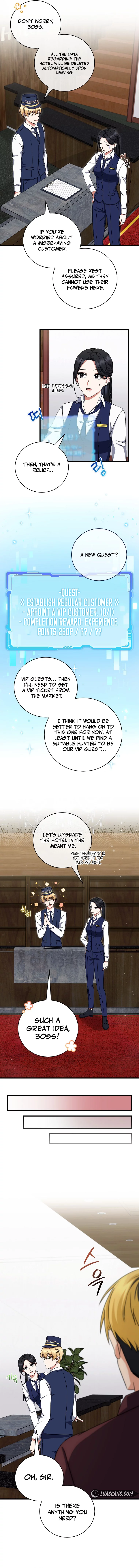 Welcome to Dungeon Hotel chapter 9 page 8