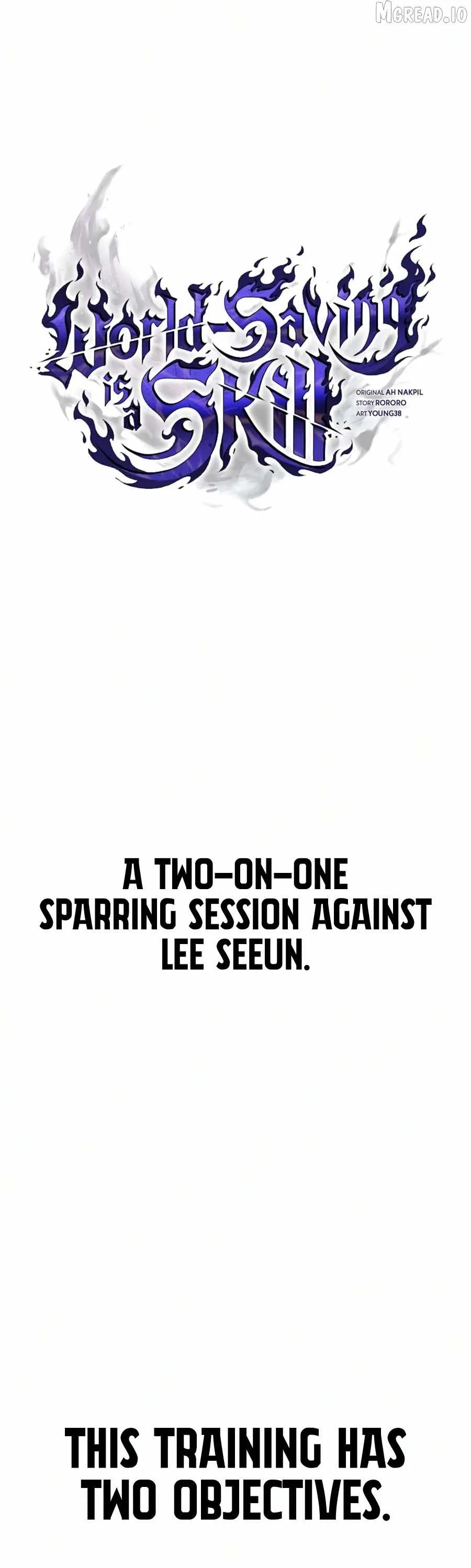 World-Saving is a Skill chapter 28 page 3