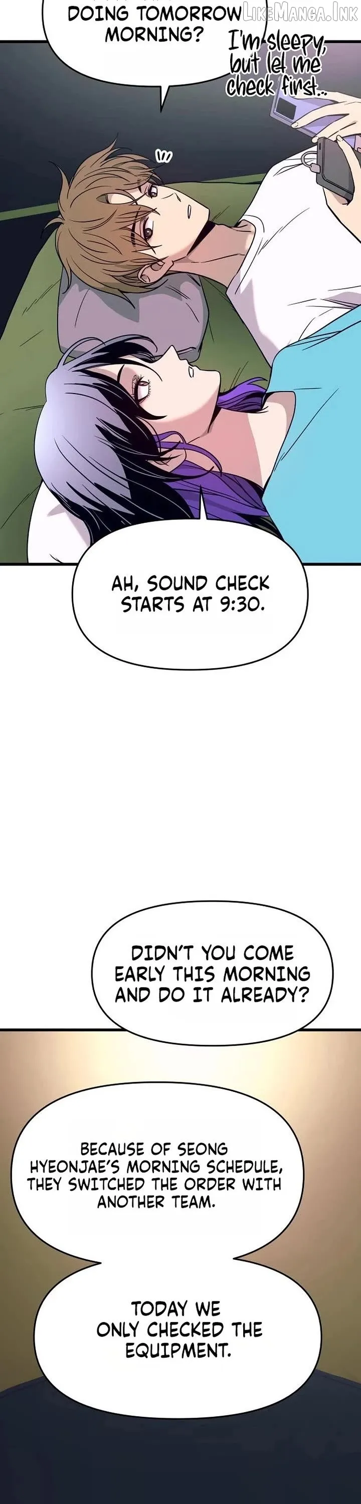 My bias gets on the last train chapter 86 page 9