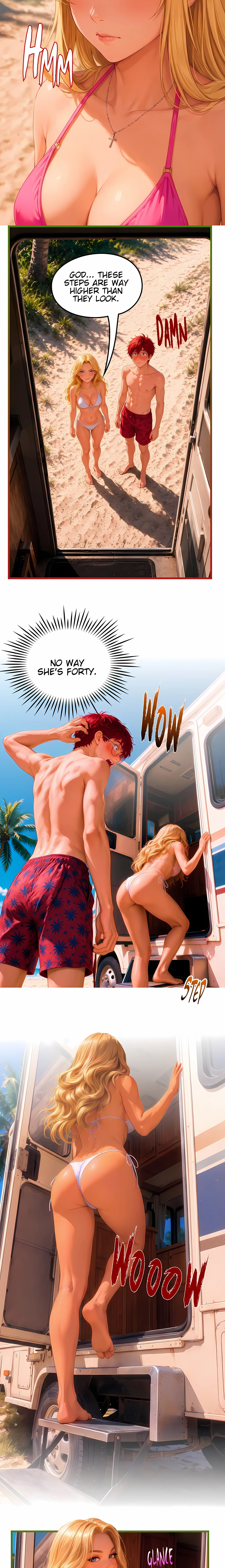 Mom’s Wild Friend chapter 3 page 8