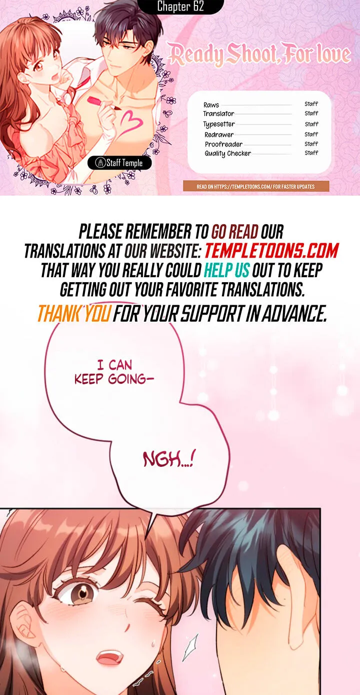 Ready Shoot, For love chapter 62 page 1
