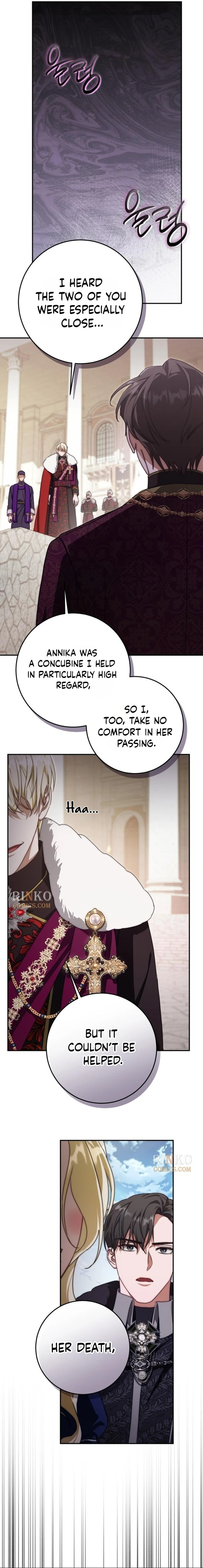 Beneath the Surviving Princess Joyful Facade chapter 114 page 19