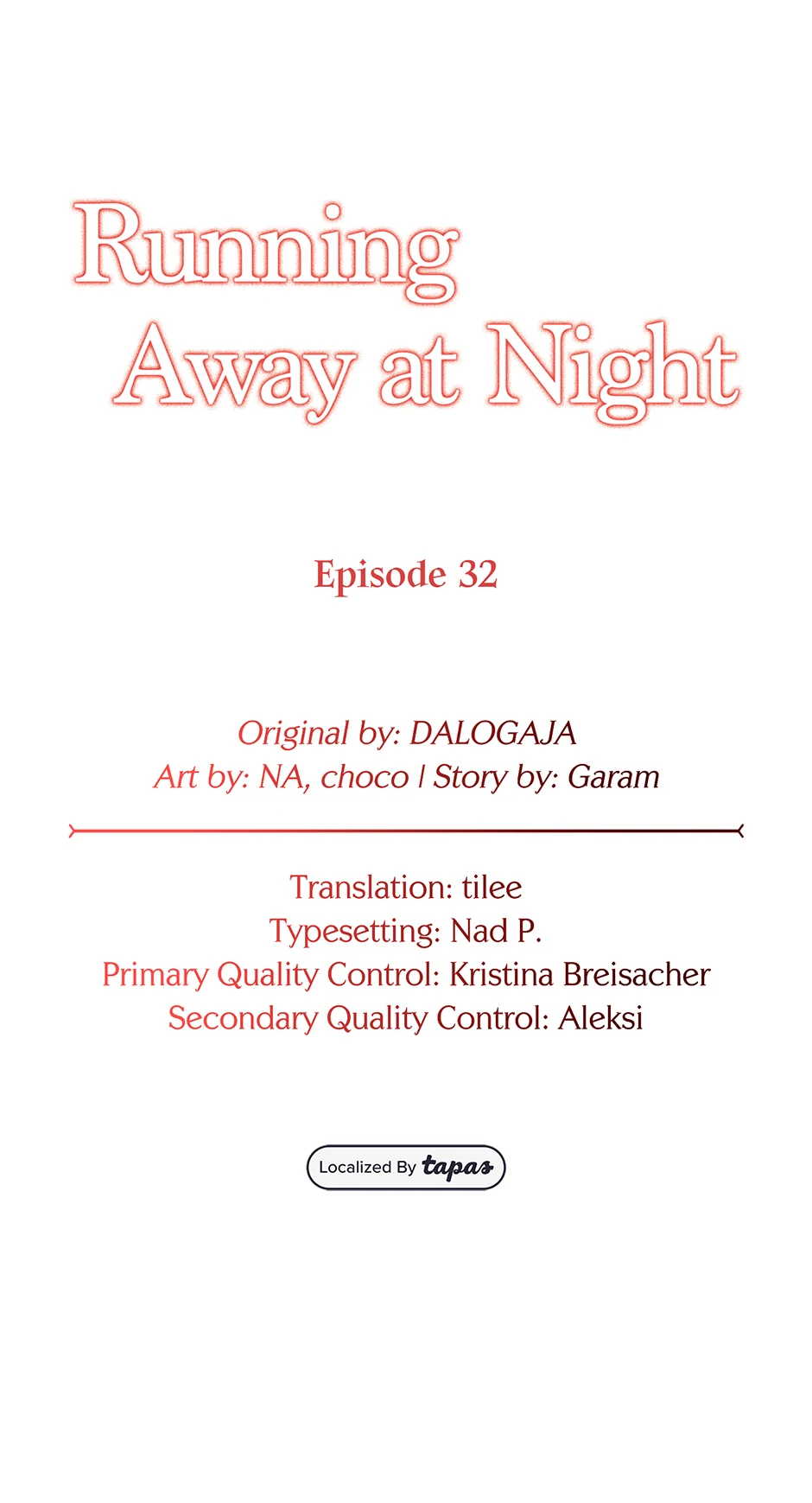 Running Away at Night chapter 32 page 43