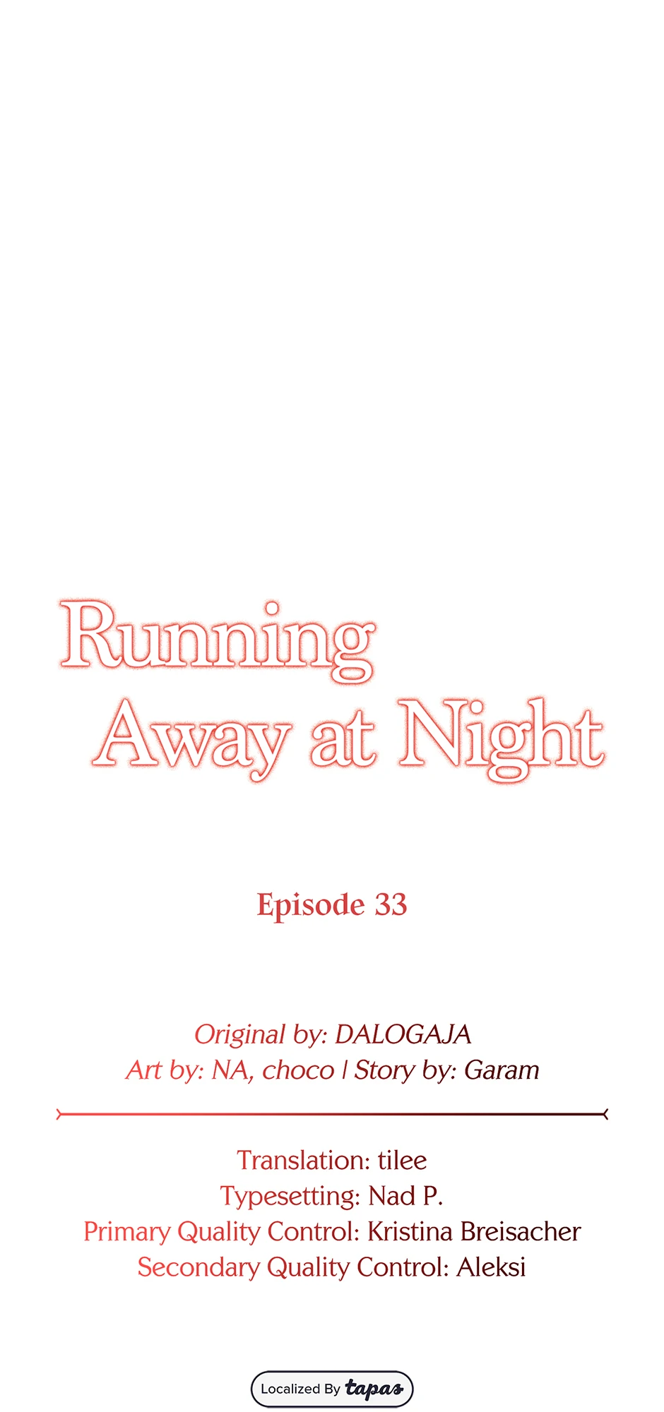 Running Away at Night chapter 33 page 10