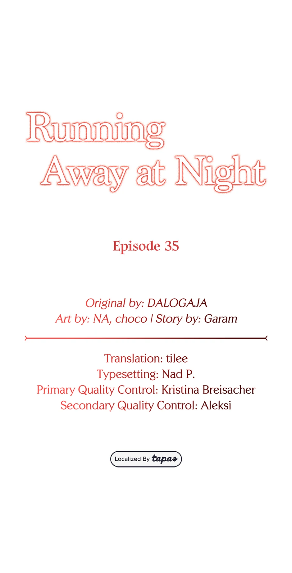 Running Away at Night chapter 35 page 12