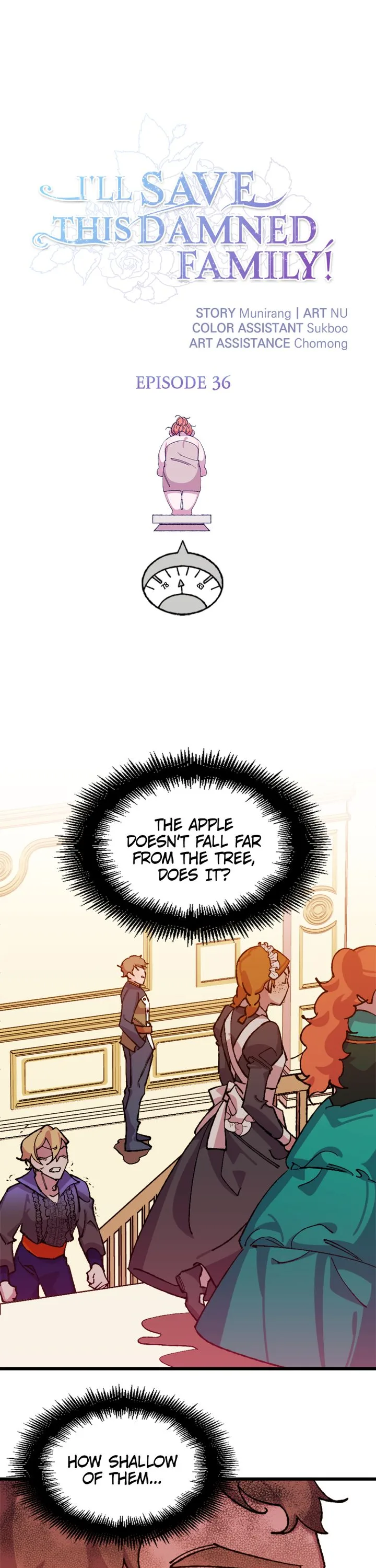 I’ll Save a Decent Family chapter 36 page 1