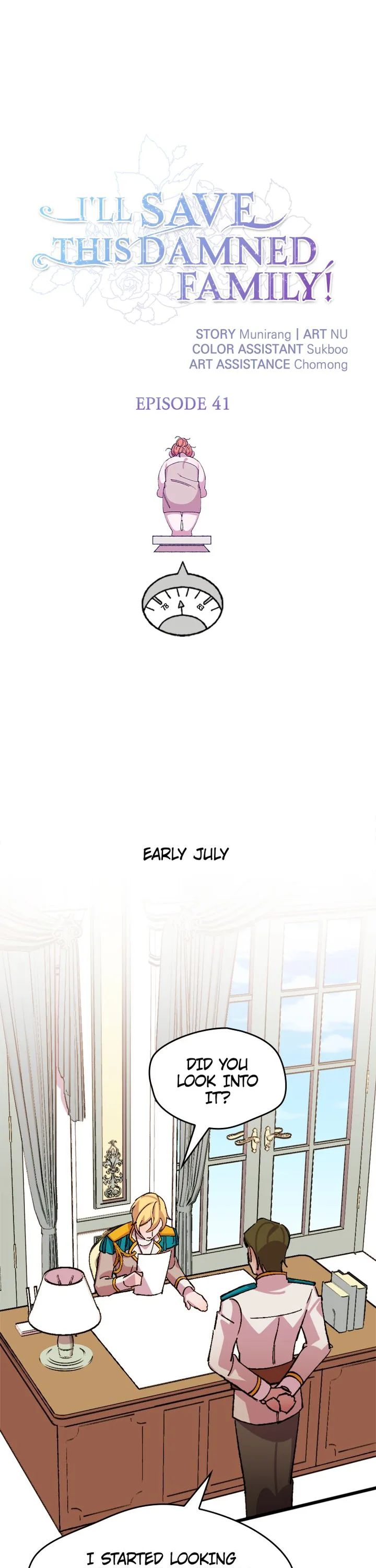 I’ll Save a Decent Family chapter 41 page 1