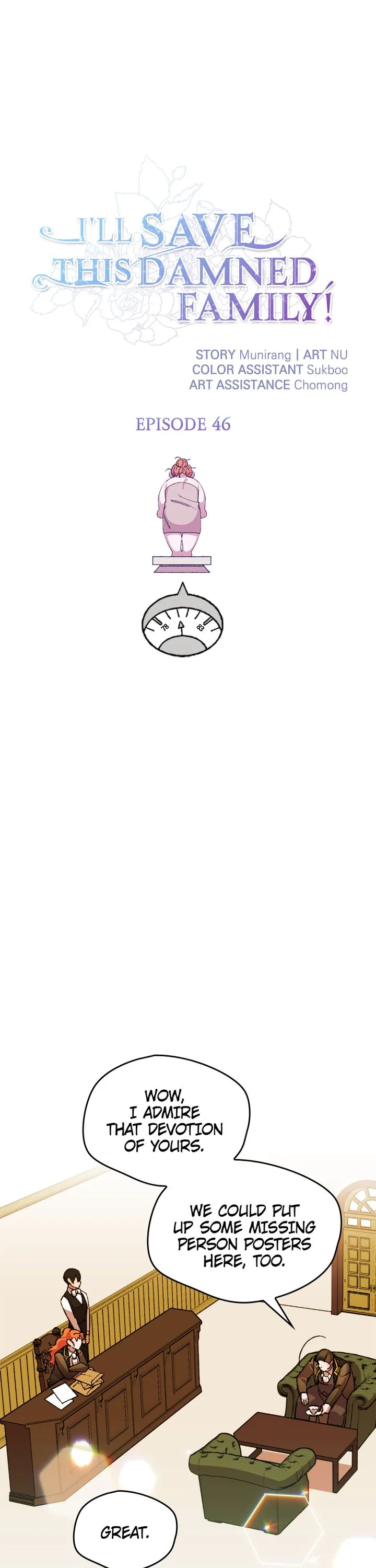 I’ll Save a Decent Family chapter 46 page 1