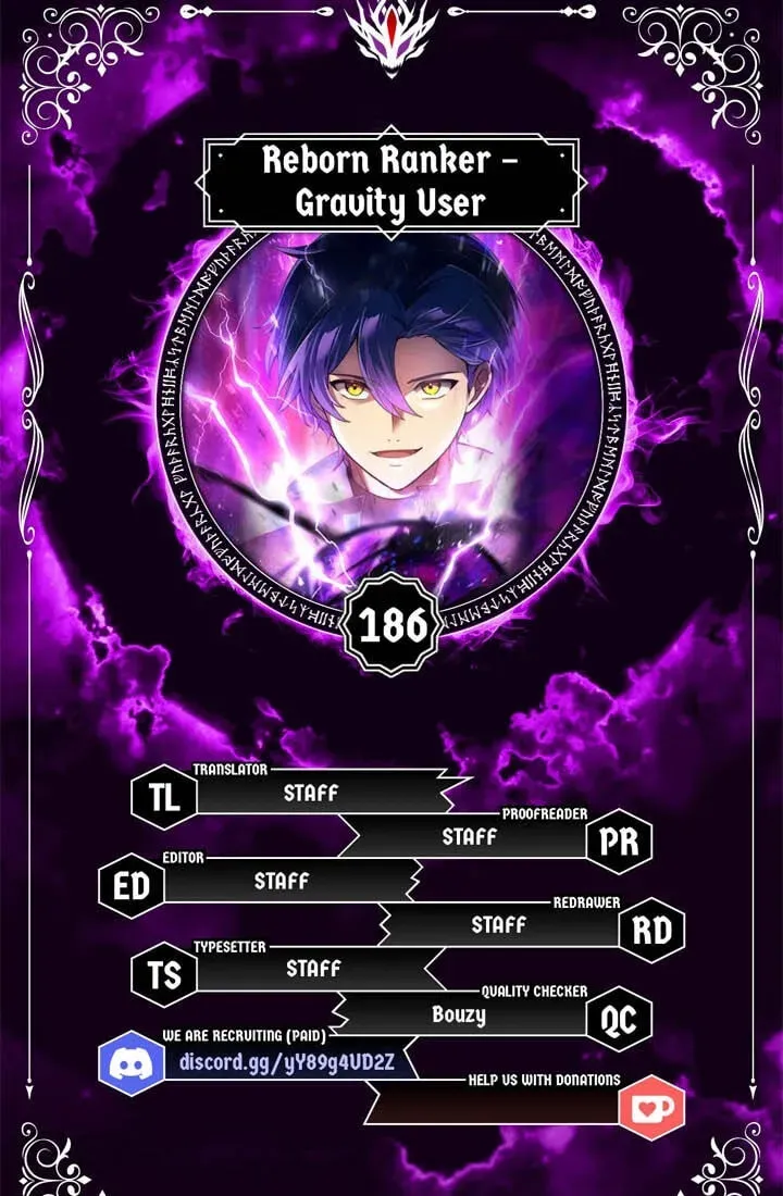 Reborn Ranker – Gravity User chapter 186 page 1