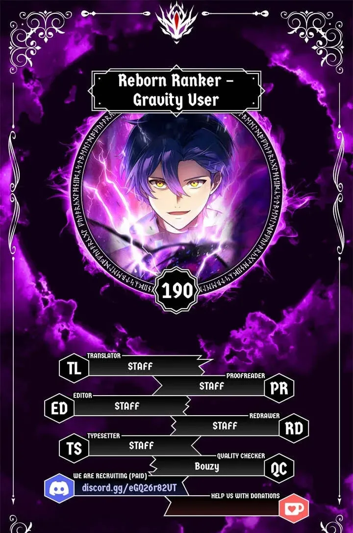 Reborn Ranker – Gravity User chapter 190 page 1