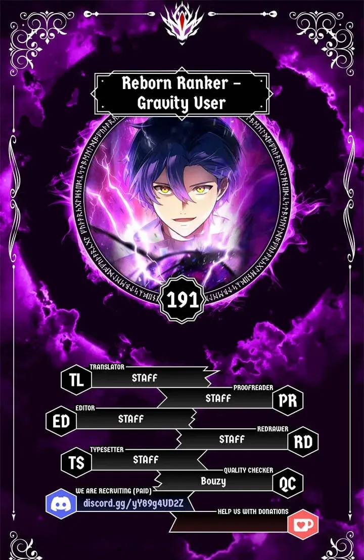 Reborn Ranker – Gravity User chapter 191 page 1