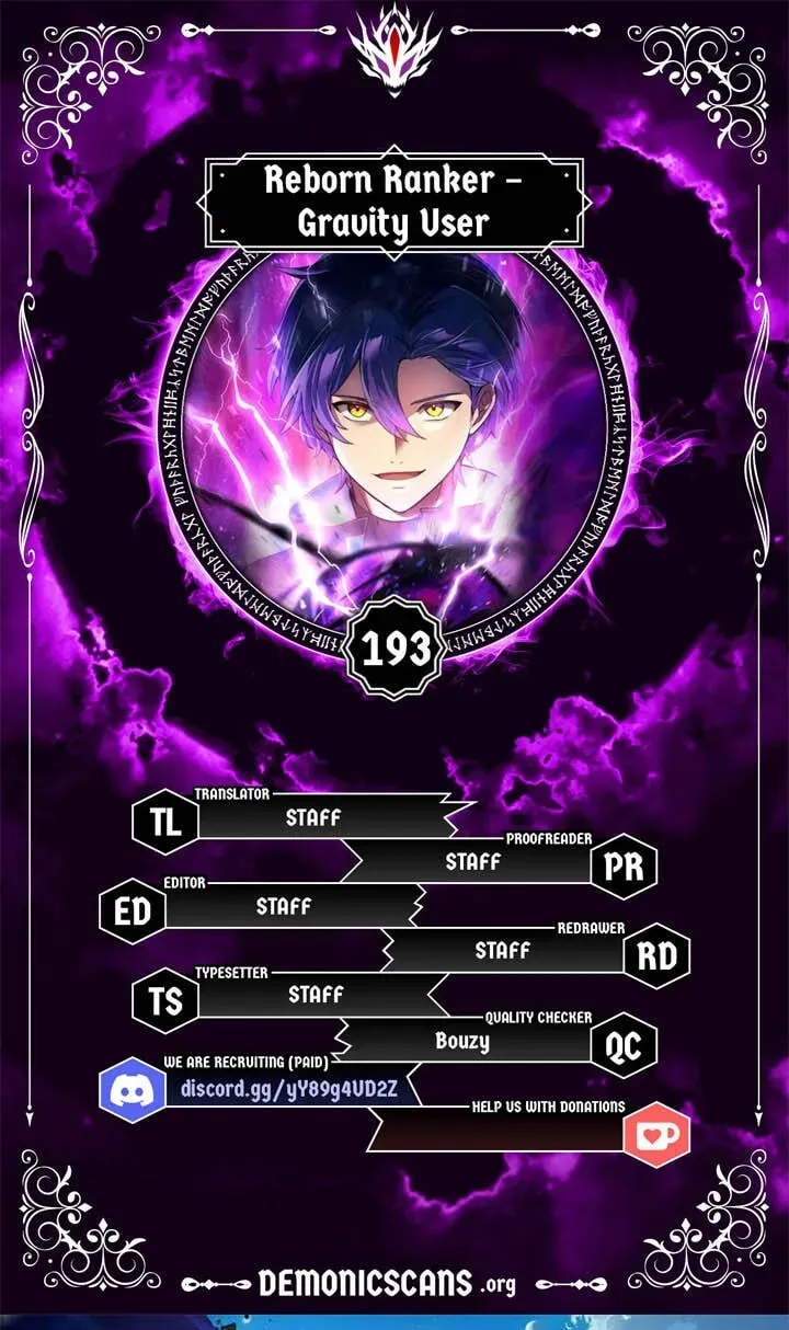 Reborn Ranker – Gravity User chapter 193 page 1