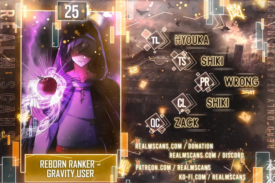 Reborn Ranker – Gravity User chapter 25 page 1