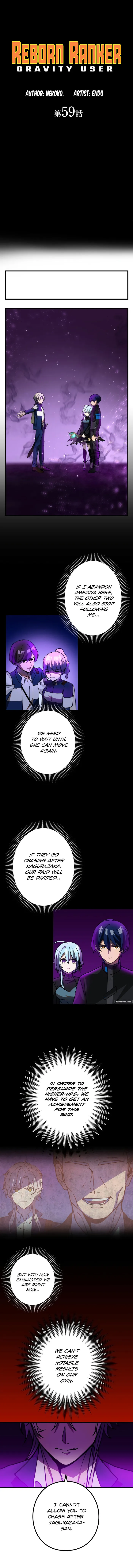 Reborn Ranker – Gravity User chapter 59 page 1