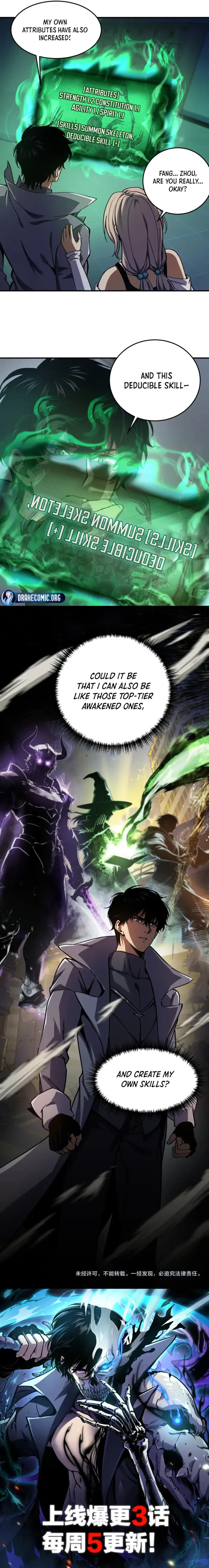 Becoming Necromancer God Through a Skeleton Clone chapter 2 page 8