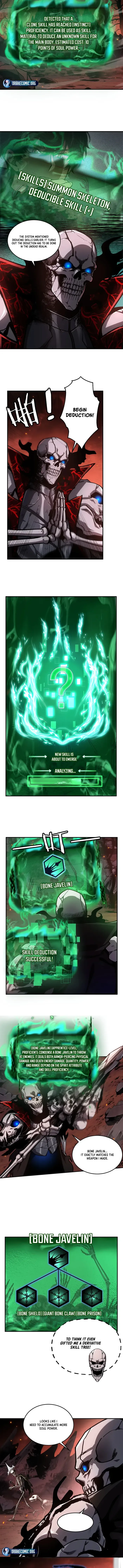 Becoming Necromancer God Through a Skeleton Clone chapter 3 page 3