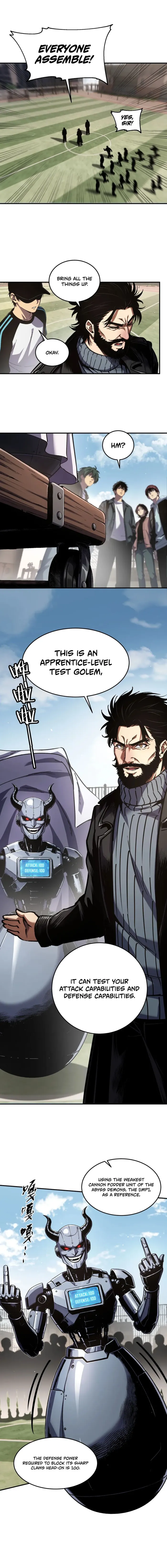 Becoming Necromancer God Through a Skeleton Clone chapter 4 page 6