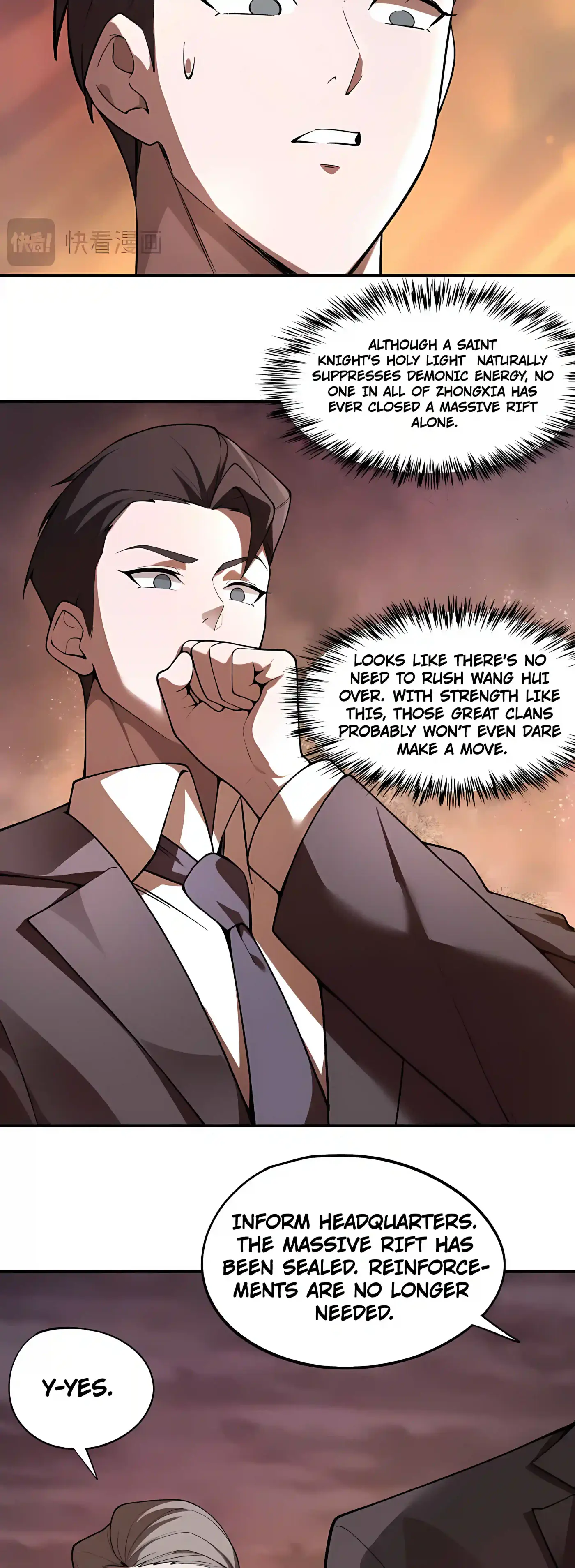 SSS Grade Saint Knight chapter 191 page 33