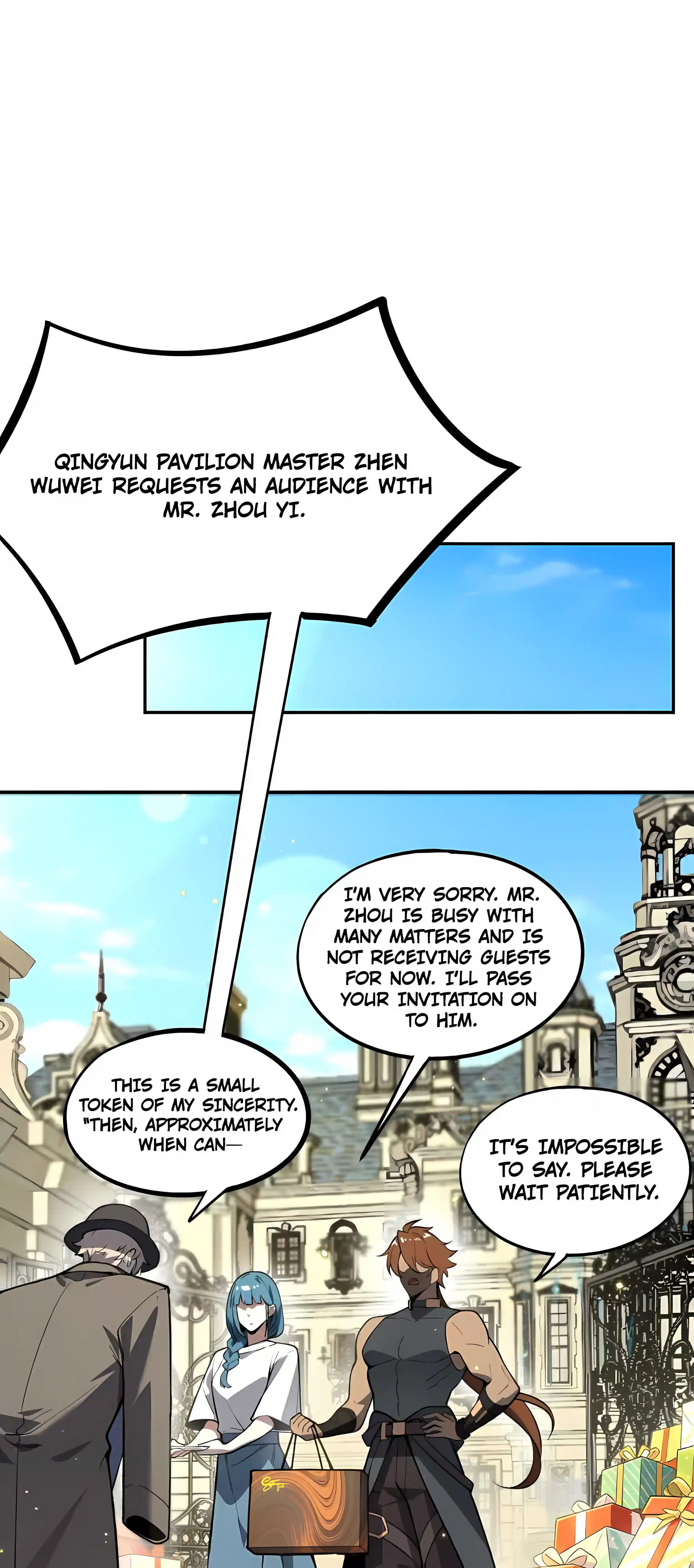 SSS Grade Saint Knight chapter 201 page 24