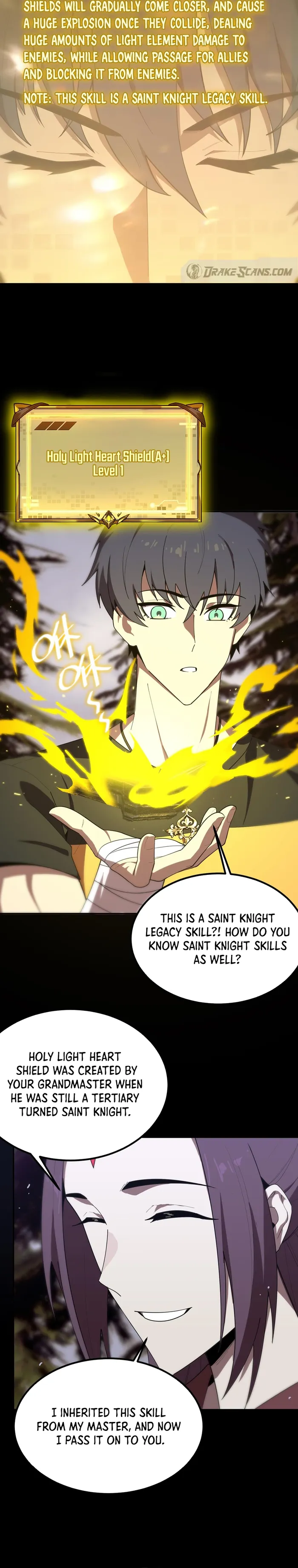 SSS Grade Saint Knight chapter 34 page 11