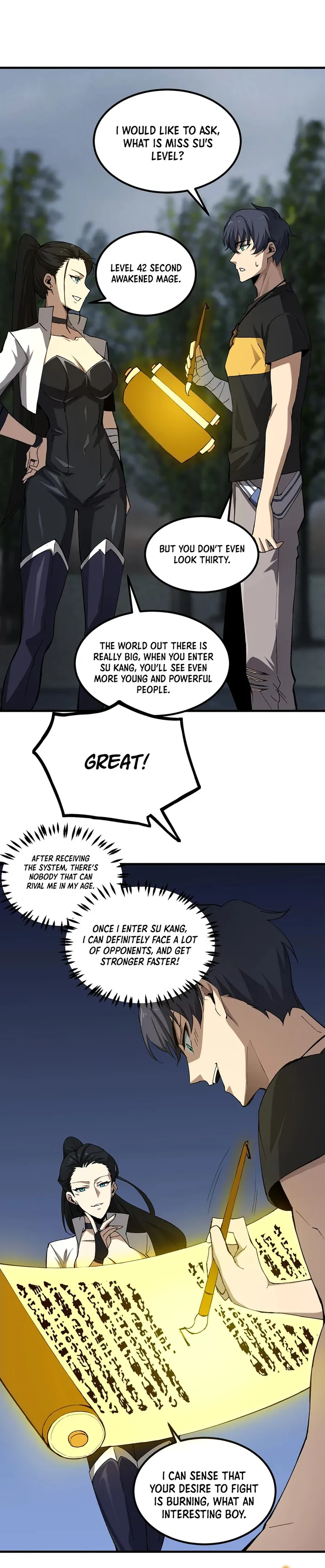 SSS Grade Saint Knight chapter 8 page 14
