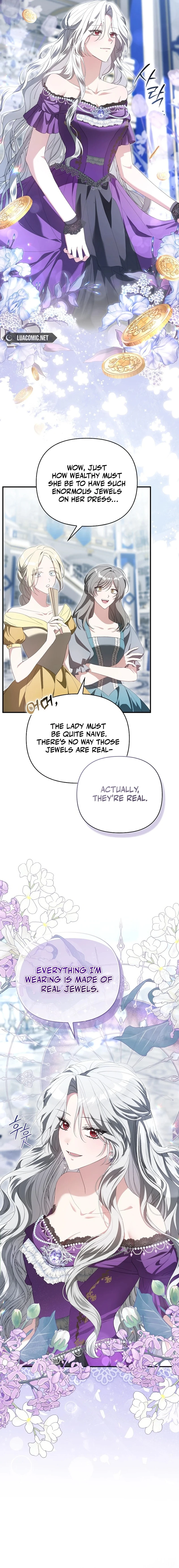 The Villainess Hides Her Wealth chapter 1 page 2