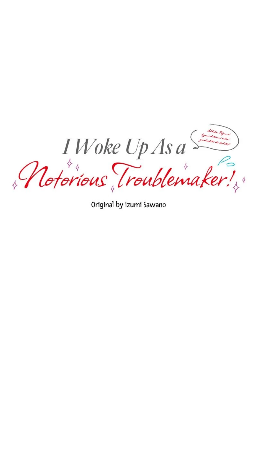 I Woke Up As a Notorious Troublemaker! chapter 1 page 28