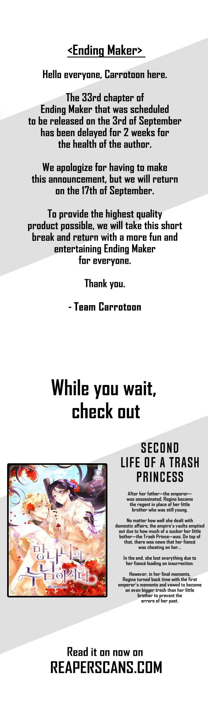 Ending Maker chapter 32 page 1