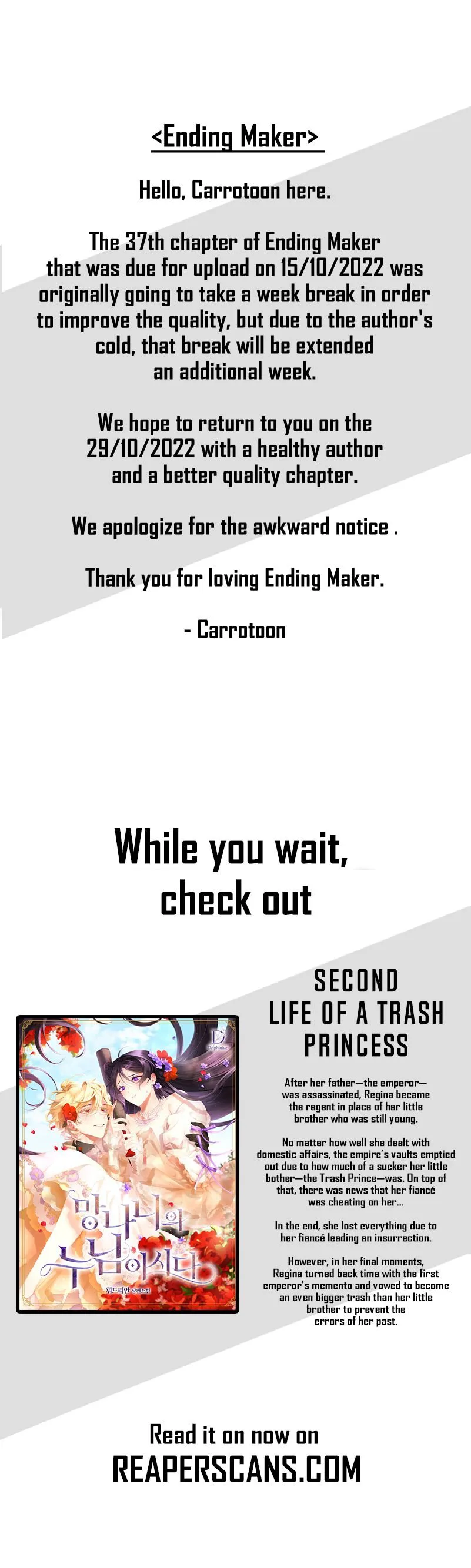 Ending Maker chapter 36 page 1