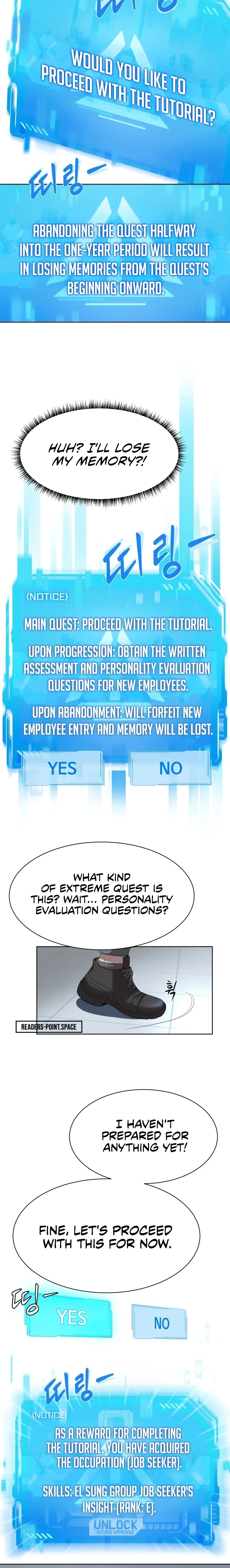 Becoming A Legendary Ace Employee chapter 2 page 8