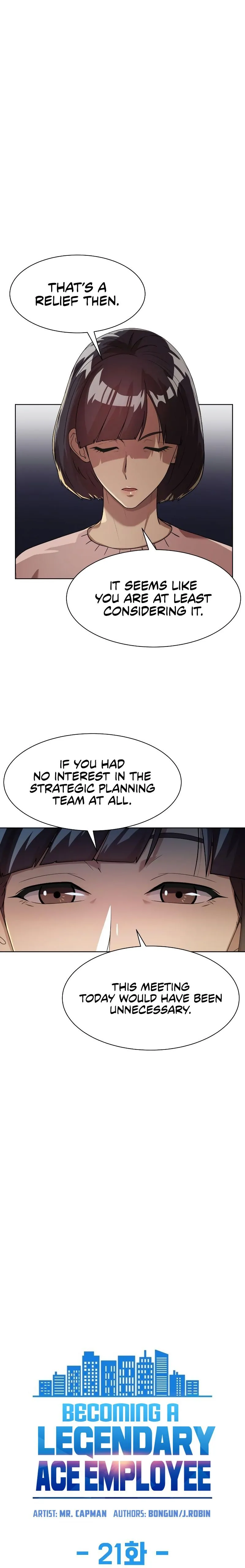 Becoming A Legendary Ace Employee chapter 21 page 2