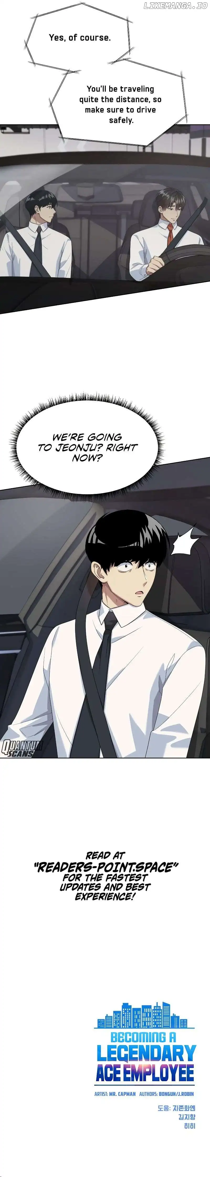 Becoming A Legendary Ace Employee chapter 40 page 8