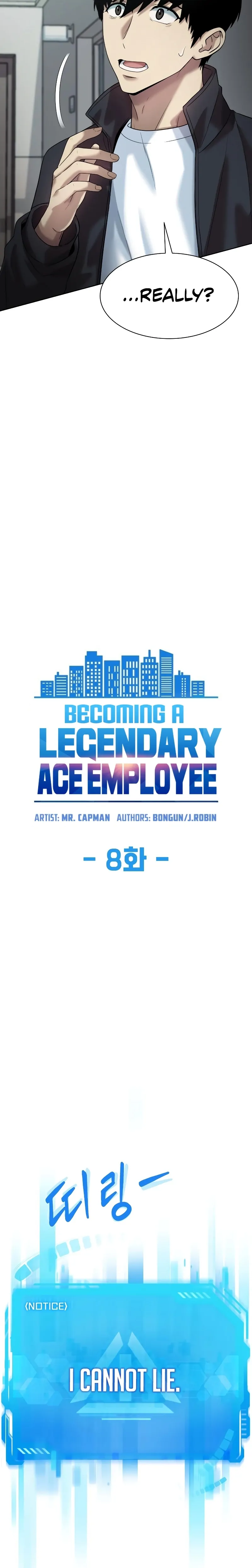 Becoming A Legendary Ace Employee chapter 8 page 4