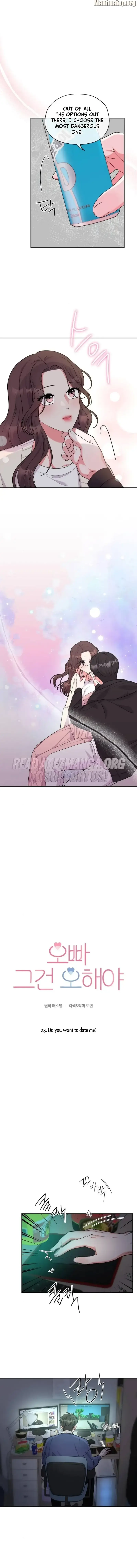 Oppa, That Must Be A Mistake! chapter 23 page 1