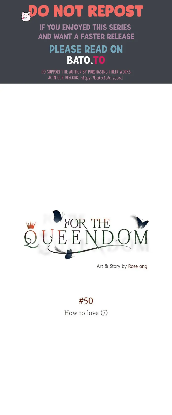 For The Queendom chapter 50 page 1